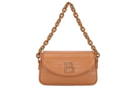 Lucky Bees Bolso de Hombro Croco Tan